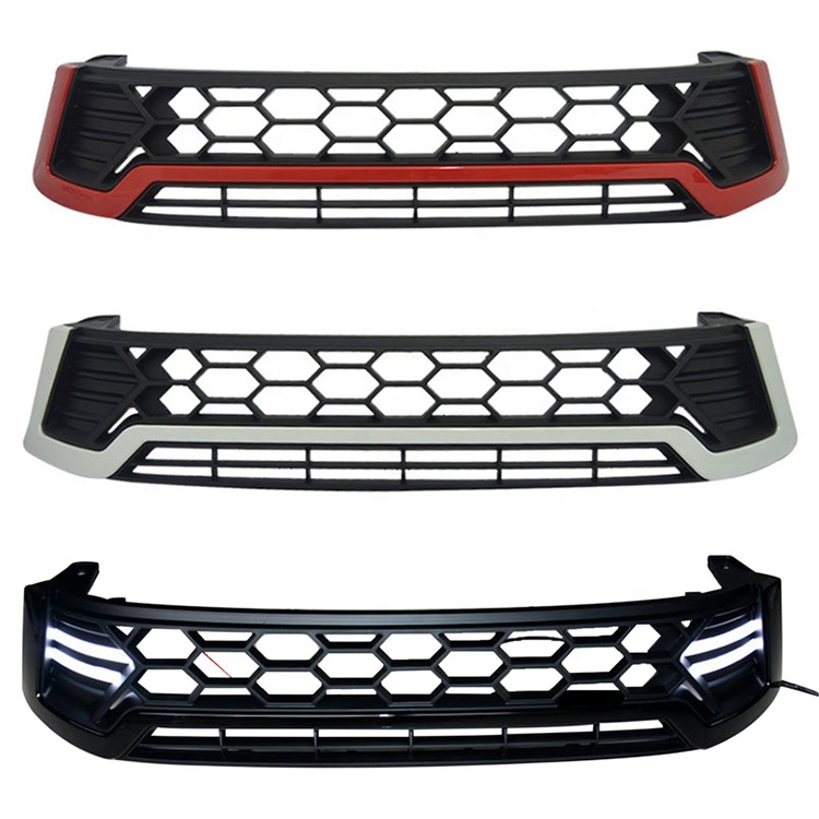 Front Grill with LED For Toyota Hilux Revo 2015-2018