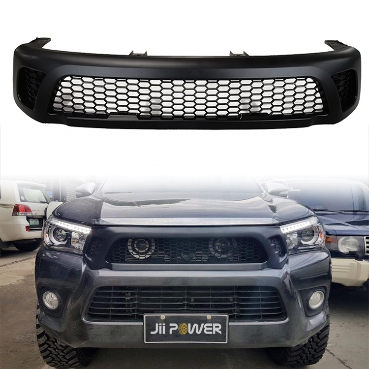 Front Grill with LED For Toyota Hilux Revo 2015 TRD.jpg