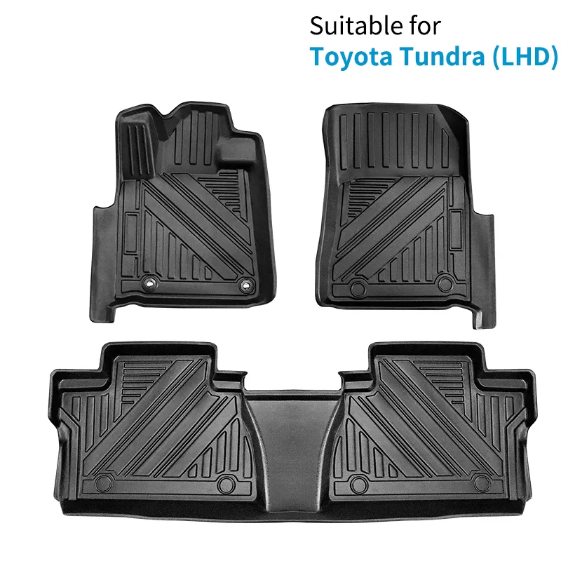 3D TPE Car Floor For Toyota Tundra 2014-2021 LHD